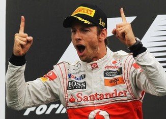 McLaren's Jenson Button won the season-opening Australian Grand Prix as his team-mate Lewis Hamilton finished third