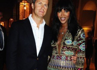 Naomi Campbell started dating tycoon Vladimir Doronin after meeting him at the Cannes Film Festival in 2008