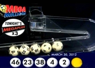 Only two of the three holders of the $640 million Mega Millions jackpot have collected their lotery prize