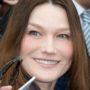 Carla Bruni almost unrecognizable as she voted in the French election