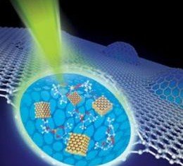 Graphene can form a clear window to see liquids at higher resolution than was previously possible using transmission electron microscopes