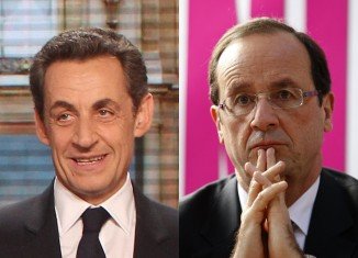 Nicolas Sarkozy is facing a tough challenge from Socialist Francois Hollande, who has said it is "the left's turn to govern"