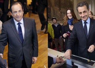 President Nicolas Sarkozy faces an uphill struggle in the second round of the French presidential election, after coming second in Sunday's first vote