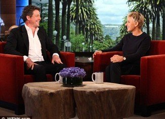 Speaking on the Ellen DeGeneres Show yesterday, Hugh Grant admitted that becoming a dad has been “life changing” and he would highly recommend it to everyone