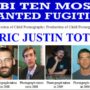 FBI Ten Most Wanted Fugitives List 2012: Eric Justin Toth has replaced Osama Bin Laden