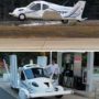 The Terrafugia Transition, world’s first flying car, has been put on display at NY Auto Show