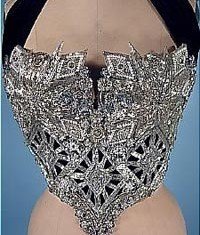 The highest-selling Whitney Houston item, a beaded bustier that had been sold during a 2007 court-ordered debt auction, drew $18,750