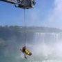 Man survives 180-foot plunge over Niagara Falls in an apparent suicide attempt