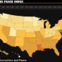 2012 US Peace Index reveals the most peaceful and most violent states in America