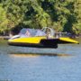 Flying hovercraft from Hammacher Schlemmer, the ultimate millionaire’s toy