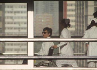 Chen Guangcheng is having a check-up at a Beijing hospital after he left US embassy