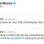 Demi Moore changes her Twitter handle from Mrs. Kutcher to @justdemi