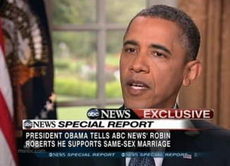 President Barack Obama has ended months of hedging on the issue of same-sex marriage by saying he thinks gay couples should be able to wed