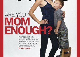 The latest cover of Time magazine has caused outrage after Jamie Lynne Grumet has been pictured breastfeeding her 4-year-old son