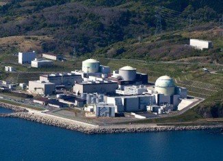 The third reactor at the Tomari plant, in Hokkaido prefecture, is shutting down for routine maintenance