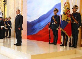 Vladimir Putin is back to Kremlin where he is inaugurated as president of Russia in a ceremony in Moscow