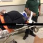 50 Cent rushed to hospital after a collision between his SUV and a Mack truck