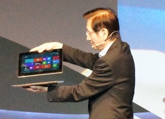 Asus has presented Transformer Book, its Windows 8-based laptop-tablet hybrid device, in Taipei