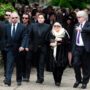Robin Gibb funeral: Barry Gibb, family and friends turn out to bid the star a final farewell