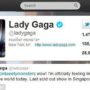 Lady Gaga becomes first person to pass 25 million followers on Twitter