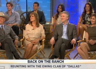 Linda Gray outshone her younger new female co-stars during an appearance on The Today Show yesterday to promote the new Dallas reboot
