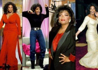 Once rakishly thin in 1988, Oprah Winfrey's weight has been a yo-yo ever since, not helped by a thyroid problem, diagnosed in 2008, that caused the scales to soar to 200 lbs