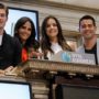 Dallas reboot: The new cast celebrate launch of their show by opening the New York Stock Exchange