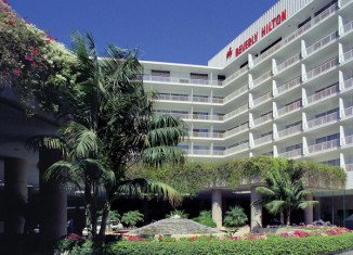 Two people were found dead Friday night at the Beverly Hilton Hotel where the 39th Daytime Entertainment Emmy Awards are scheduled to take place on Saturday
