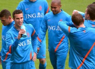 UEFA confirms there were "isolated incidents of racist chanting" aimed at Netherlands players during an open training session at Euro 2012