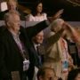 German dignitary gives “Nazi” salute to Olympic team at the Opening Ceremony
