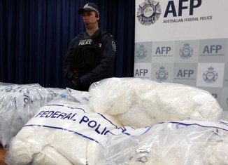 Australian police have seized drugs worth over $500 million dollars and broken up a Hong Kong-based drugs ring