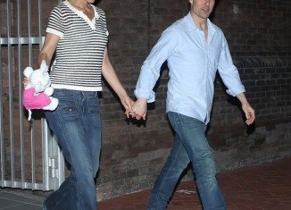 In the last pictures of Katie Holmes and Tom Cruise, taken in April, they are seen holding hands but the strain of the relationship is plain for all to see
