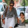 Katie Holmes and Suri Cruise involved in a minor car collision in Manhattan
