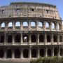 Colosseum of Rome is taking the place of the Leaning Tower of Pisa