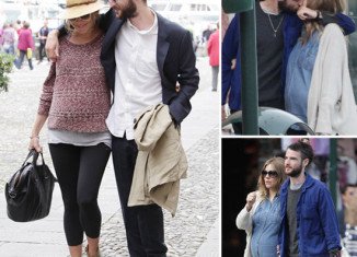 Sienna Miller and fiancé Tom Sturridge are claimed to have welcomed their first child over the weekend