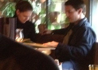 Tom Cruise and Katie Holmes were spotted having dinner at a sushi restaurant in Reykjavik, Iceland
