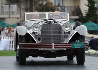 1928 Mercedes-Benz 680S Saoutchik Torpedo, entered by Paul and Judy Andrews of White Settlement, Texas, won Best Of Show at Pebble Beach Concours d'Elegance 2012..