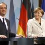 Angela Merkel and Francois Hollande in Greece extension talks
