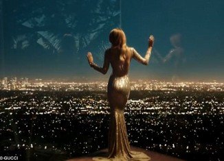 Blake Lively is a picture of Hollywood glamour in the new advert for Gucci's Premiere perfume