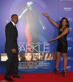 Bobbi Kristina Brown and Nick Gordon took Whitney Houston’s place at the premiere on Sparkle last night
