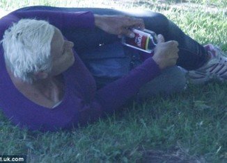 Brigitte Nielsen’s continuing personal disintegration was starkly illustrated this week in pictures of her drunk and confused in broad daylight in a Los Angeles park