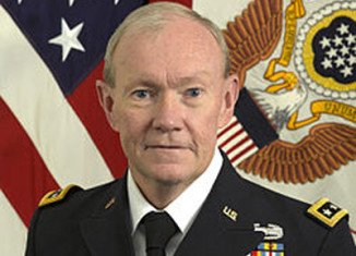 Gen. Martin Dempsey, chairman of the US Joint Chiefs of Staff, said Syrian regime forces would be "taxed" after fighting for almost 18 months