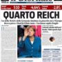 Angela Merkel running “The Fourth Reich”: Silvio Berlusconi’s newspaper prints picture of Chancellor in Nazi salute