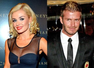 Katherine Jenkins took to her Twitter page to blast rumors that she had an affair with David Beckham