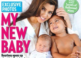 Kourtney Kardashian has delighted her millions of fans by introducing her little girl Penelope Scotland Disick on the front of Us Weekly magazine