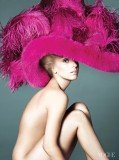 Lady Gaga wears just a hat as she goes nude for stunning Vogue shoot