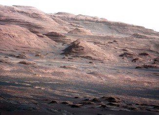 NASA has released the first spectacular images taken by the Mars rover Curiosity