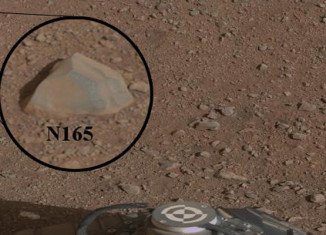 NASA's Mars Science Laboratory Curiosity has zapped its first Martian rock