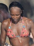 Naomi Campbell revealed her incredibly receding hairline, the result of her over-reliance on hair extensions