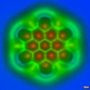 Single molecule detailed images show discernible atomic bonds